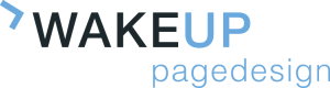 Wakeup Page Design Logo